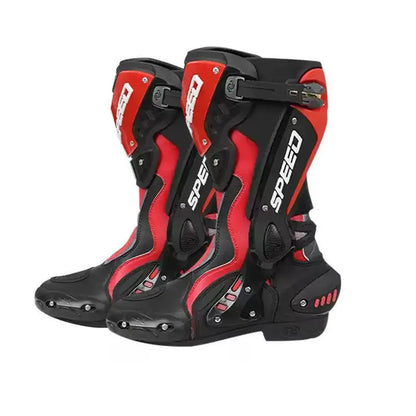 HOT  Men's Motorcycle Racing Waterproof Motorcycle Off-road Racing Rally Boots Four Seasons Anti-collision Protection Rider