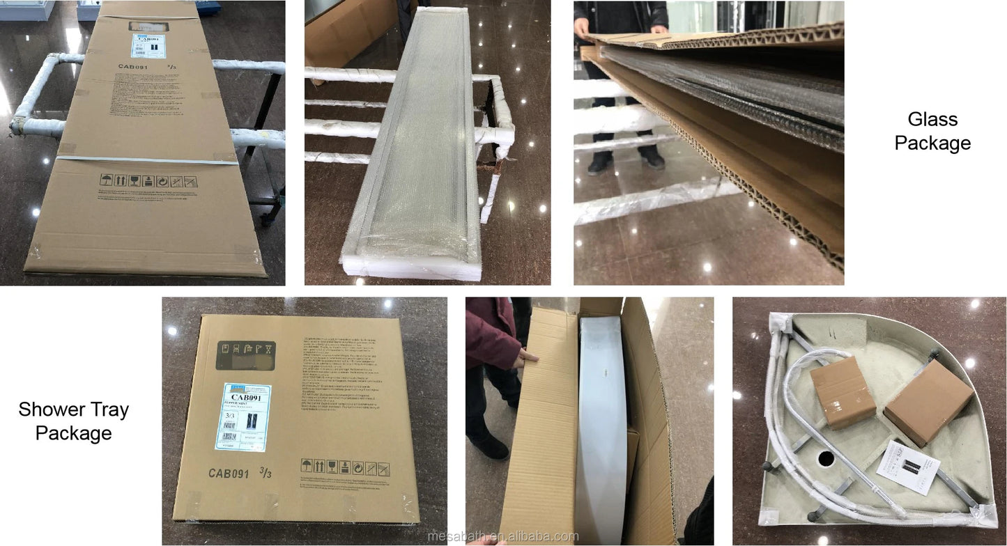 Customization Bathroom Corner Massage Steam Shower Cabin Sauna Combos Shower Cabin with Bathtub Bath Tub