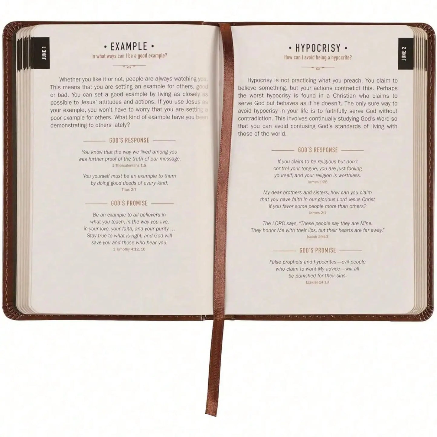 One Minute WITH GOD For Men, 365 Days Of Daily Prayer Brown Book, Bible Prayer Tracking Diary