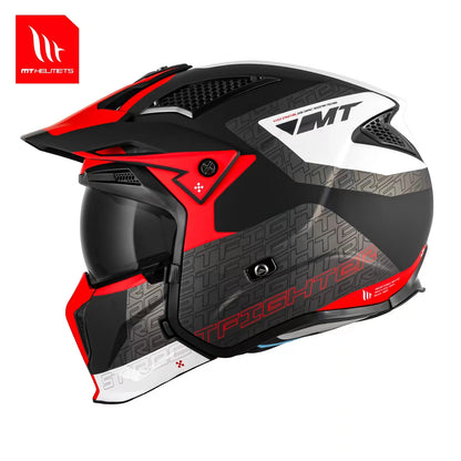 Modular Helmet for Motorcycle Matt / Gloss Mt Original Motocross Helmets Streetfighter Sv Half Open Face Maxvision Tech M-3Xl