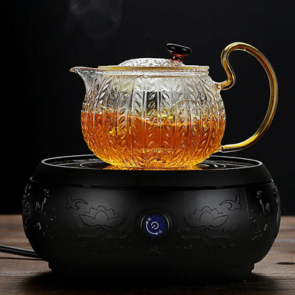 300ml 500ml High Borosilicate Heat-resistant Glass Teapot with Infuser Boiling Puer Flower Tea Pots Kung Fu Tea Set Teaware