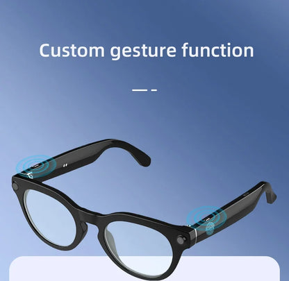 V03 AI Glasses Real Time Translation Multi-Language Chat  Music Call WiFi Upload Pictures Videos Smart Glasses with Camera