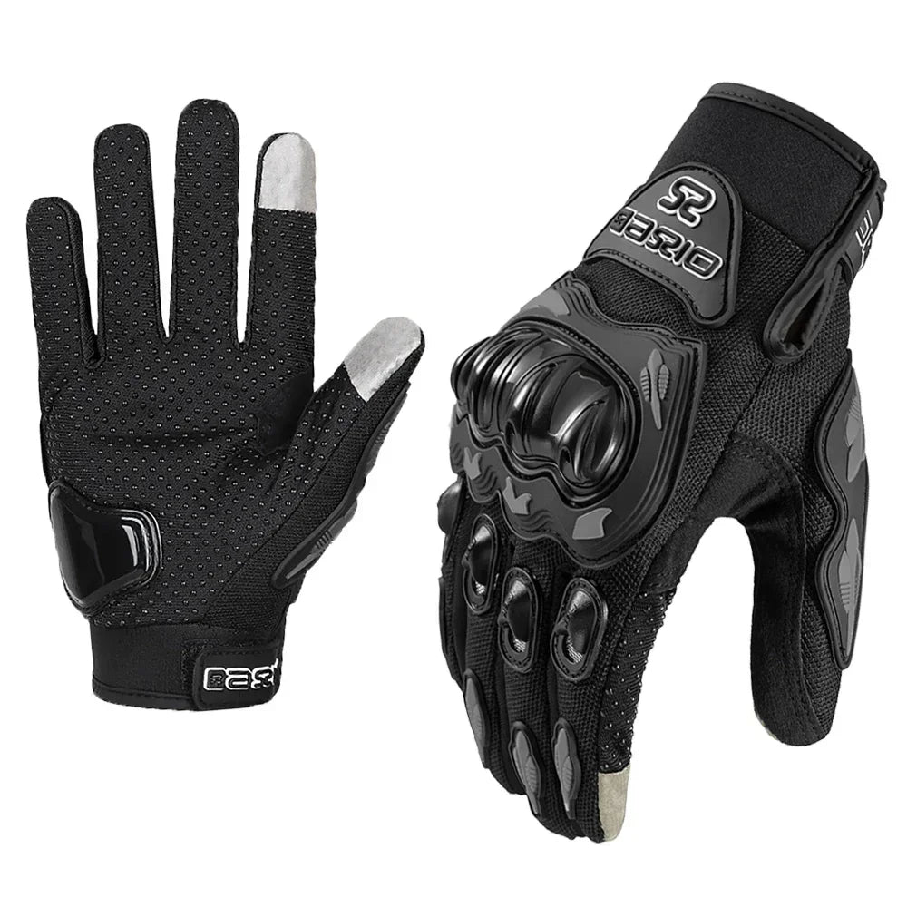 Man's Motorcycle Rider Fabric Gloves for Ktm Man Summer Touchscreen & Motocross Anti-fall Palm Accessories Sports Cycling mitten