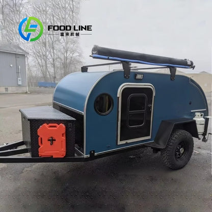 Heavy Duty Camping Trailer Foldable Multi Purpose Utility Cart For Outdoor Camping Fishing Hiking Picnic Mountain And Beach Use