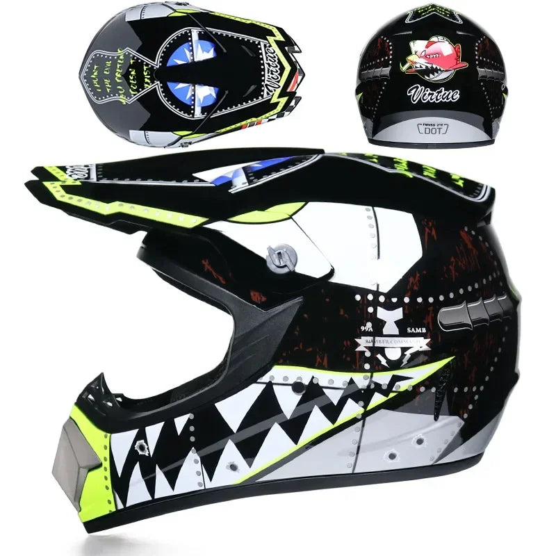 Hot Sale Motorcycle Helmet Racing Off-road Helmet Men Moto Bike Downhill AM DH Cross Para Moto Children Motocross Helmet DOT