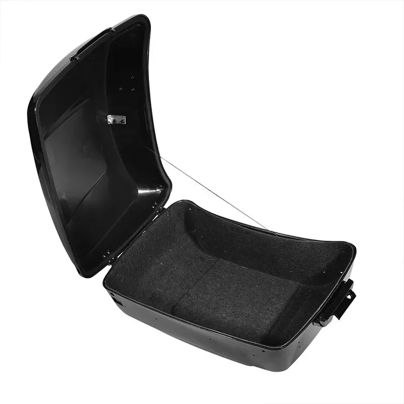 Motorcycle King Trunk Backrest Pad Speakers For Harley Touring Trunk Road King Street Glide 2014-2025