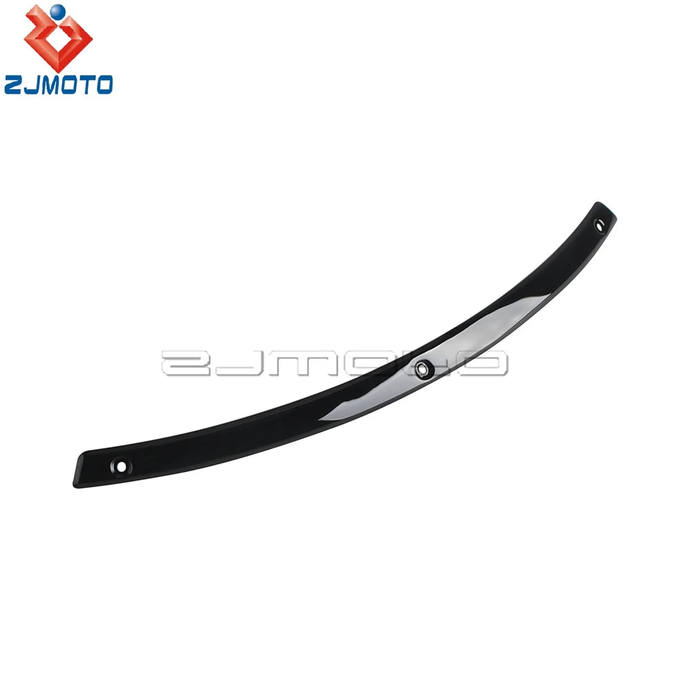 Steel Motorcycle Front Windshield Trim W/ Rubber Gasket For Harley Electra Street Tri Glide Touring Windscreen Strips 1996-2013