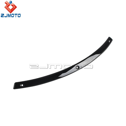Steel Motorcycle Front Windshield Trim W/ Rubber Gasket For Harley Electra Street Tri Glide Touring Windscreen Strips 1996-2013