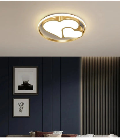 Modern LED Ceiling Light Minimalist Bedroom Lamp Home Decor Ceiling Chandelier Children's Room Lustre Living Room Lights Fixture