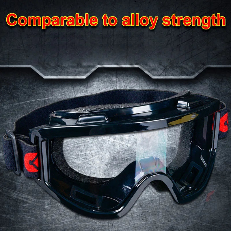 Dust-proof Motorcycle Goggles, Eyeglasses for Men and Women, Off-road Cycling, Safety Eye Protection, Anti Dust Glasses