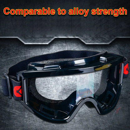 Dust-proof Motorcycle Goggles, Eyeglasses for Men and Women, Off-road Cycling, Safety Eye Protection, Anti Dust Glasses
