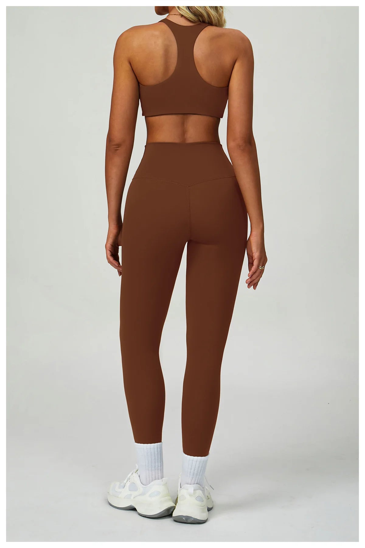 3PCS Yoga Sets Workout Set Women 2 Pieces Gym Suits High Waist Leggings Sport Bra Outfits Long Sleeve Fitness Running Sportswear
