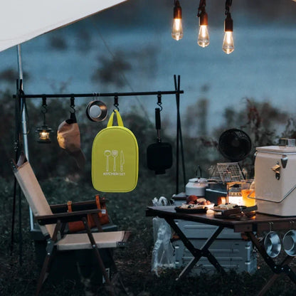 NEW Portable Outdoor Camping Cooking Utensils Storage Bag Picnic Supplies Wilderness Survival Gear Durable Home Goods Ice Bucket