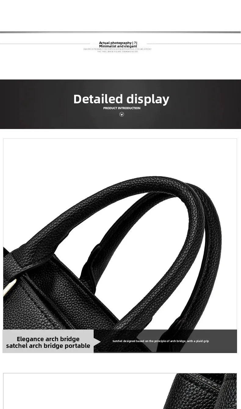 Fashionable Embroidered Large Capacity Women's Handbag Hot Sale Of The Season New Korean Style Handbag Shoulder Bag Tassel Penda