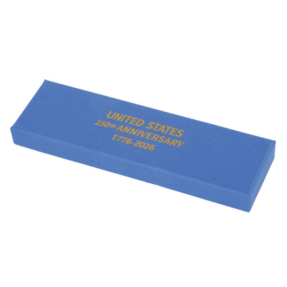 250th Anniversary Pen with Gift Box Patriotic Ballpoint Pen 1776-2026 Commemorative for Men Lawyers History Buffs