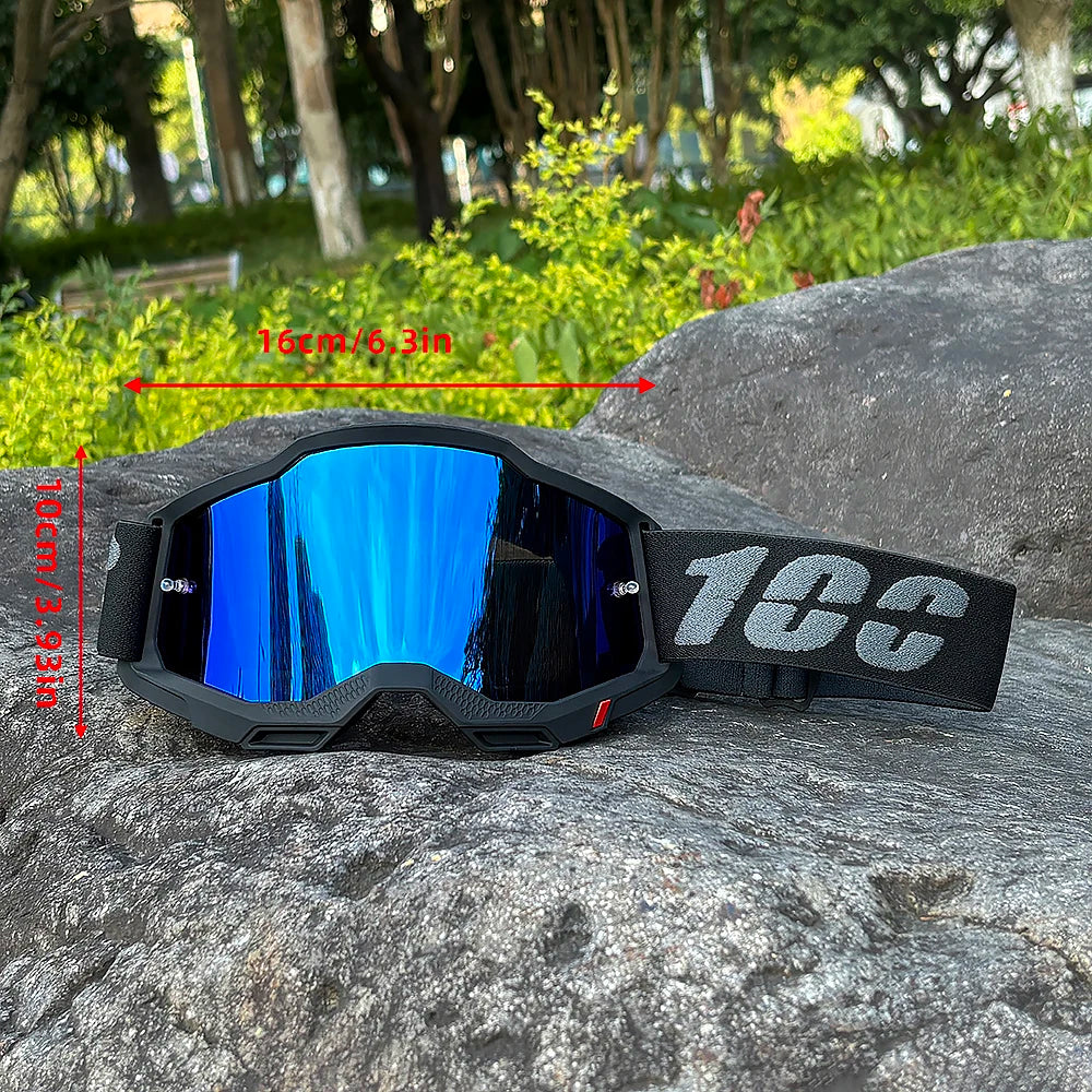100 Motocross Glasses Motorcycle Sunglasses Man MTB ATV Mask Windproof Protection Skiing Cycling Racing Off-Road Goggles