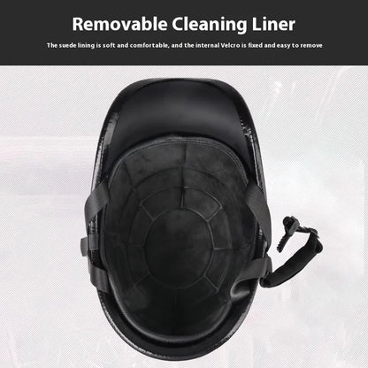 VGV Half helmet motorcycle helmet Electric Vehicle bike Riding Locomotive for Cruiser Retro Fourseasons man women scooter street