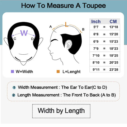 French Lace Wigs for Men Bleach Knots Lace Front Toupee Man Wig Full Lace Male Hair Prosthesis Natural Human Hair Lace Men's Wig