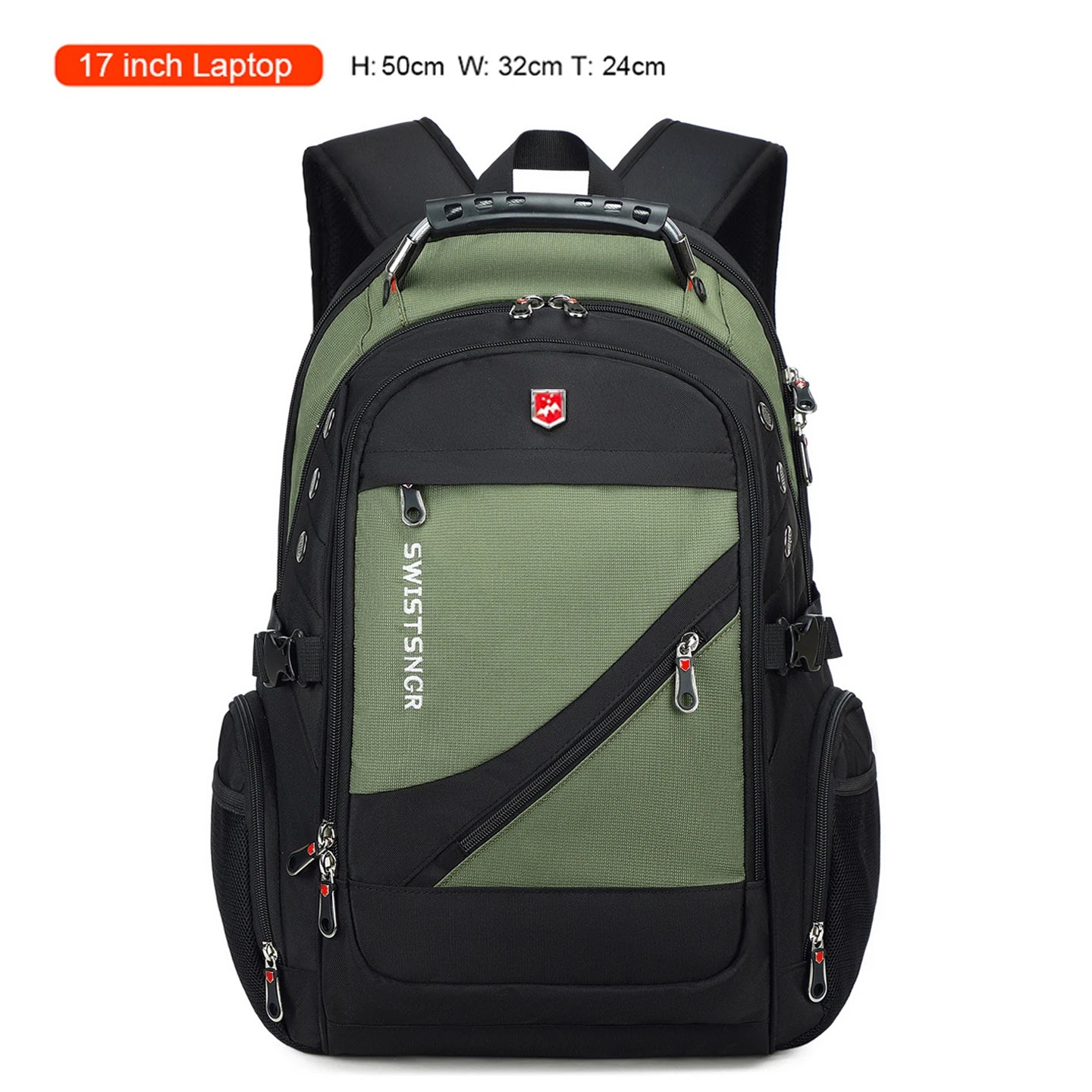 2026 Waterproof 17/20 Inch Laptop Backpack Men Airplane Travel Everyday Backpacks Women Oxford Rucksack Male School Bag Mochila