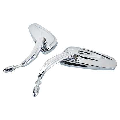 Motorcycles Rear Side Mirrors Rear view For Harley Honda Road King Touring Sportster Fat Boy Softail Bobber Chopper Street Glide