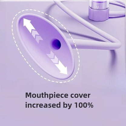 Breathing Trainer Device Adjustable Resistance Portable for Home Gym Fitness Core Strength Lung Capacity Enhancement Athletes