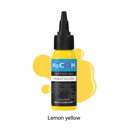 1oz 54 Colors Professional Tattoo Ink for Body Art Natural Plant Micro Pigment Permanent Tattoo Ink for Body Art Paint 30ml