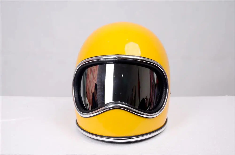 HOT Korea Japan Style Moto Helmet Fiberglass Shell Moto Helmet DAVID 2 Series Rider Gears Vintage Capacetes Cascos Para Moto