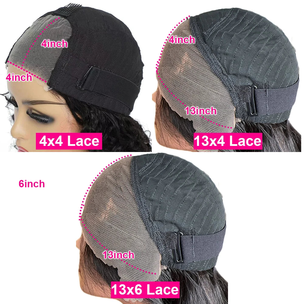 Highligh Colour 13×6 HD Lace Frontal Wigs Preplucked Human Hair Bouncy Curly Glueless Lace Wigs Human Hair Ready To Go 3032 Inch