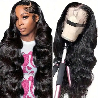 8-40 Inch 200% Density Body Wave Human Hair Lace Frontal Wigs 13x4 13×6 Lace Front Wigs Pre Plucked Glueless Lace Frontal Wigs