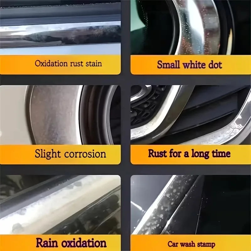 Chrome Refurbishment Paste: Polishes & Restores Car Wheels & Bumpers