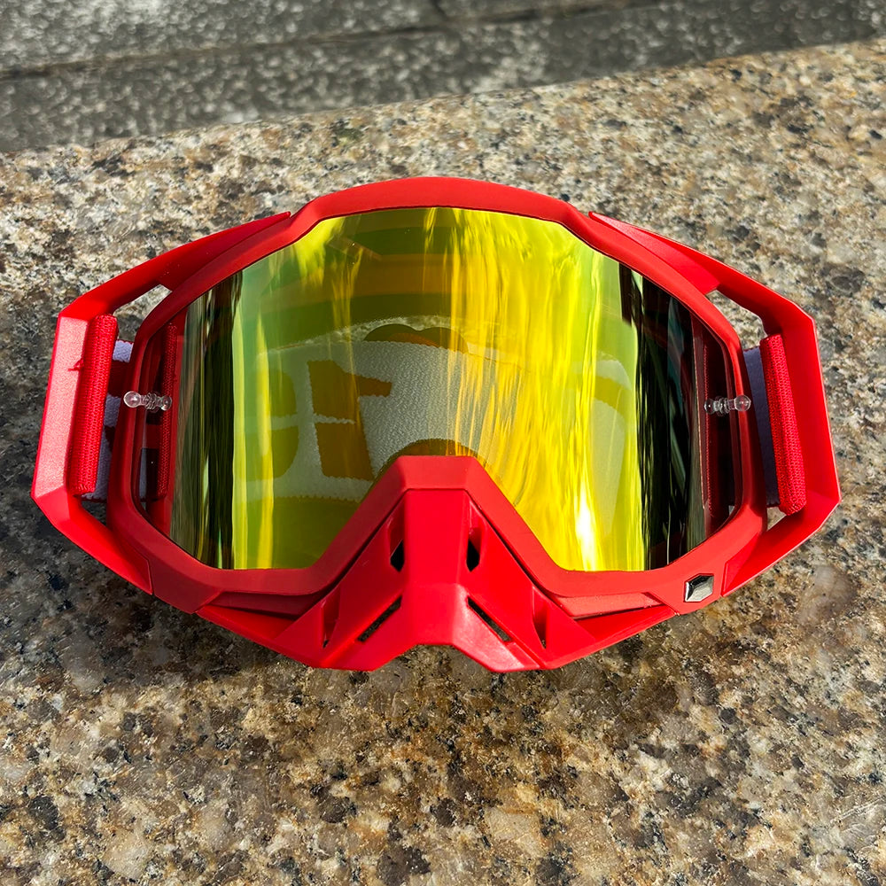 Hot Motorcycle Glasses Men Motocross Goggles Helmet MX Moto Dirt Bike ATV Ski Outdoor Sports Glass Scooter Goggles Mask Cycling