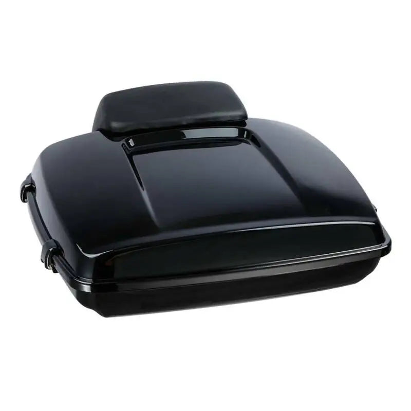 Motorcycle Razor Trunk Backrest For Harley Touring Road Glide 2014-2025 Gunship Gray Rear Bag
