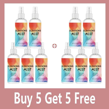 HAIR SILKENING SPRAY Silk Therapy Thermal Shield,tThermal-Pressing Product that Polishes, Silkens, and Smooths Curly Texture
