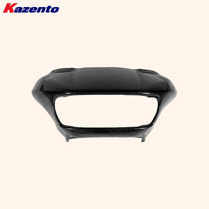 For Harley Touring Street Road Glide Dry Carbon Dual Headlight Fairing Trim