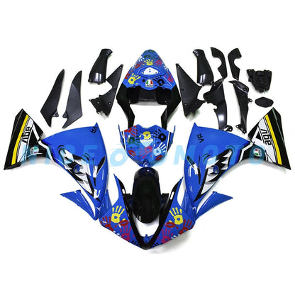 Blue Shark Fairing kit For YAMAHA YZF R1 2009 2010 2011 2012 Cowling YZF R1 09 10 11 12 Sportbike Rebuild Bodys set