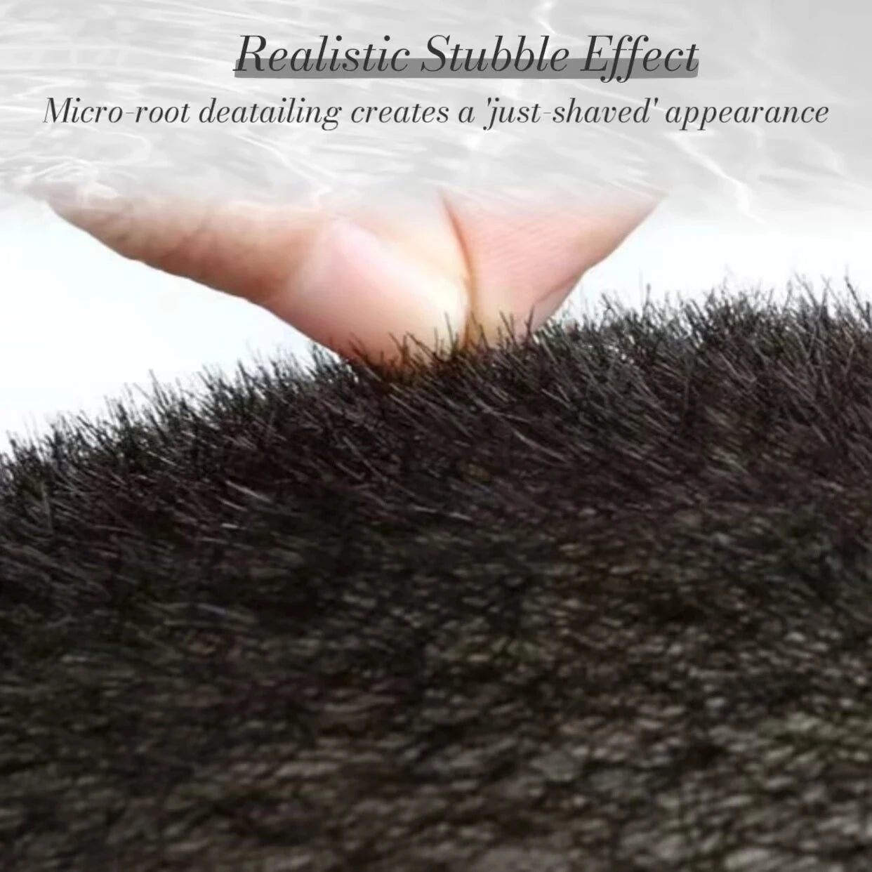 Short Buzz Cut Hair Piece for Man 100% Human Hair Hair Toupee Breathable and Invisible PU Base Biomimetic Scalp Hair Replacement