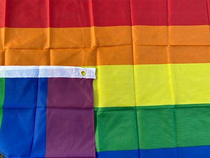 SKY FLAG 90x150cm Homosexual Philadelphia Philly LGBT Gay Pride Rainbow Flag Hanging Polyester Home Decoration