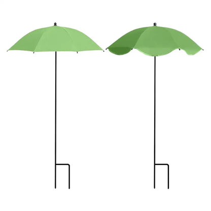 Small Patio Umbrella Adjustable Garden Shade Home Gardening Supplies For Hot Day Flowers Balcony Beach Lawn Care Supplies