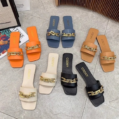 High Quality Purse And Handbag PU Leather Purses And Chain Sandals Sets Flat Shoes And Bag Set Matching Handbag For Women Luxury
