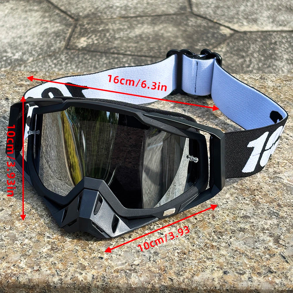 Hot Motorcycle Glasses Men Motocross Goggles Helmet MX Moto Dirt Bike ATV Ski Outdoor Sports Glass Scooter Goggles Mask Cycling