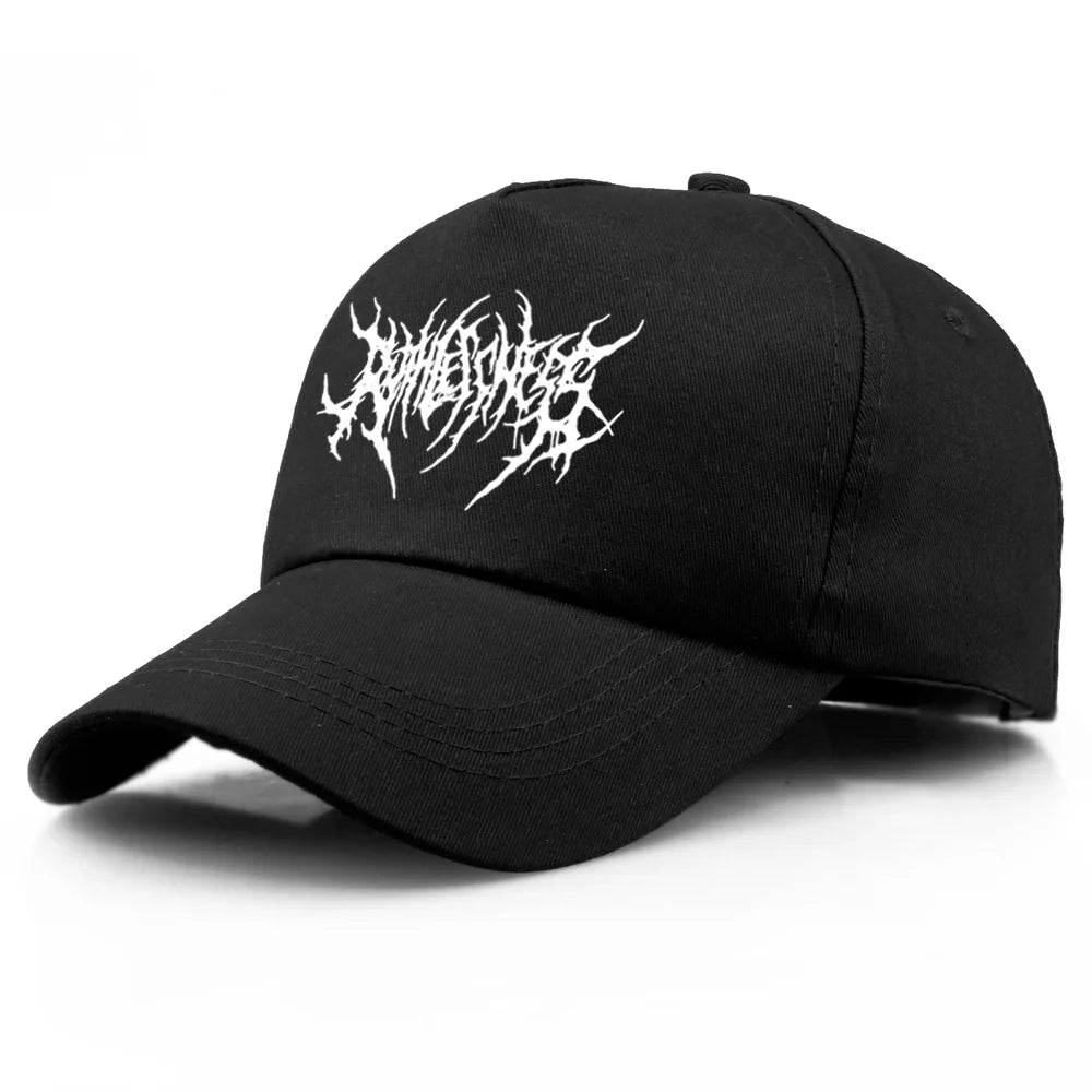 Fashion Gothic Street Punk Embroidery Baseball Caps Adjustable Hip-hop Snapback Caps Spring Summer Hat Man Women Outdoor Sports