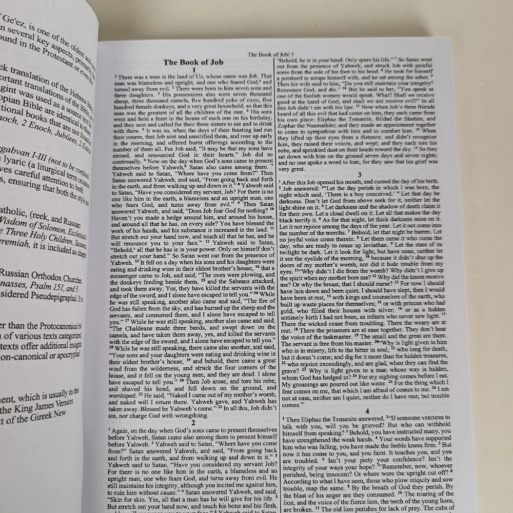 The Complete Ethiopian Bible In English book 88 Scriptures