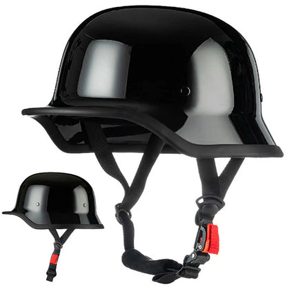 Motorcycle German Style Scoop Helmet Retro Half Helmet For Men And Women Summer Cruising Electric Bike Helmet DOT Approved