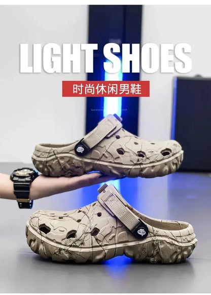 Summer Women's and Men's Clogs Slippers Classic Couple's Garden Shoes Men Fashion Casual Sandals Leisure Slides Big Size 46 47