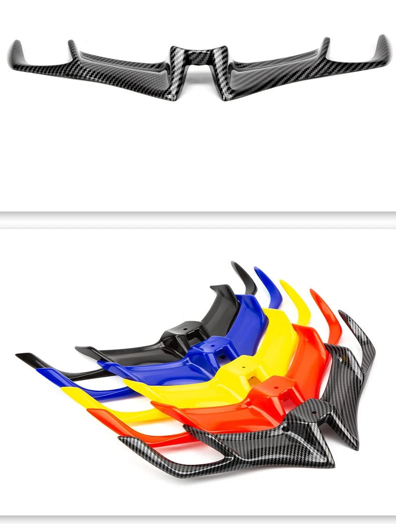 Motorcycle New Front Fairing Winglet Wing Cover Trim for YAMAHA R15 V3 2017 2018 2019 2020 2021 Shark Fin Beak Moto Accessories