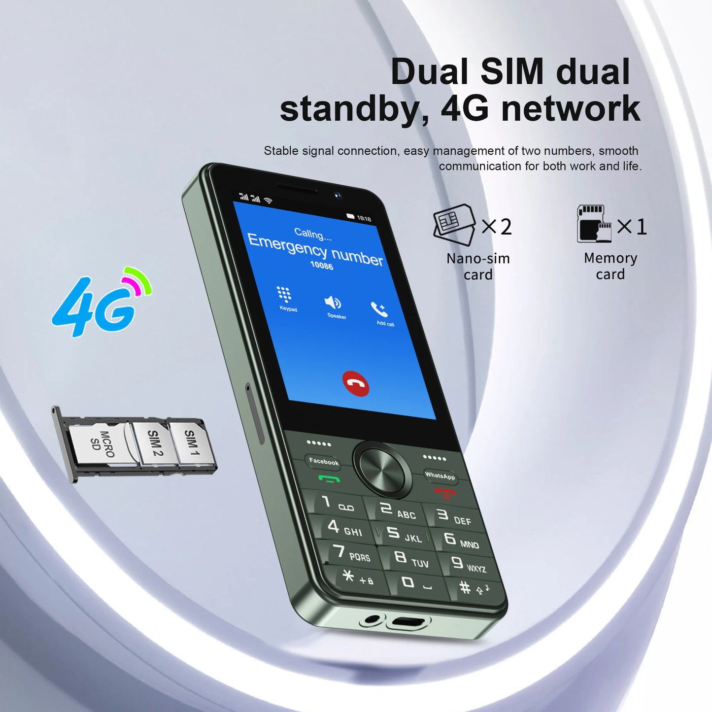 SERVO F25 PRO Android Smartphone 4G LTE 3.5" Touch Screen 2GB+16GB Play Store GPS FM Radio Button Smart Phones Dual SIM Standby