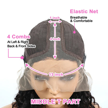 Bob Wig Brazilian Hair Lace Front Human Hair Wigs Short Bob Wig Pre Plucked Natural Color 4x4 Lace Part Lace Wigs For Women