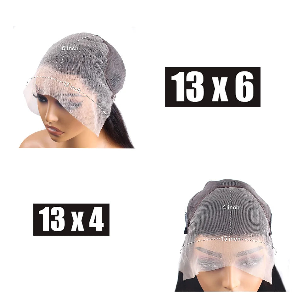 26 Inch 613 Lace Front Wig Human Hair 13X4 Blonde Straight HD Transparent Lace Frontal Wigs Human Hair Pre Plucked with Baby Hair 180% Density Blonde Glueless Wigs Human Hair