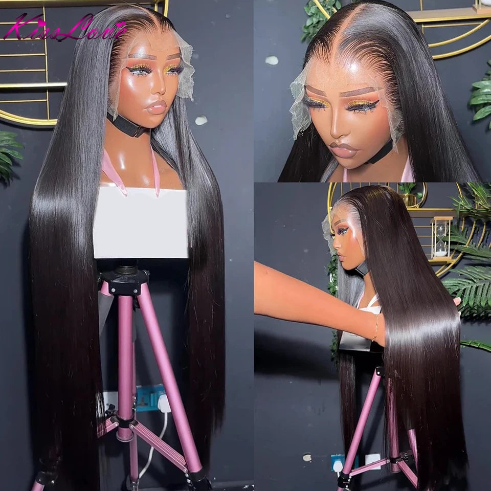 HD Lace Wig 13x6 Human Hair Straight 13x4 Lace Front Human Hair Wigs 5x5 Glueless Wig Pre Plucked 13x6 Full HD Lace Frontal Wigs