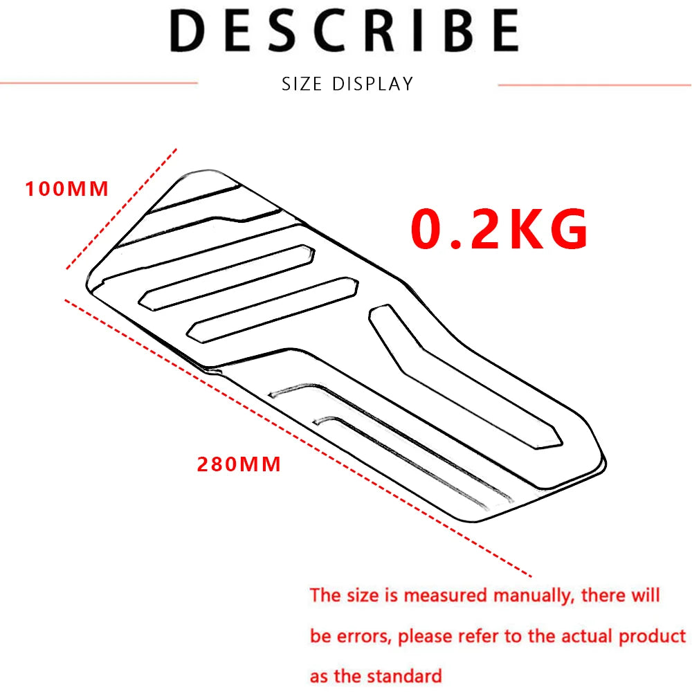 Motorcycle pedal footrest suitable for Yamaha T-MAX 560 T-MAX560 TMAX560 2022-2025 BBW-F74M0-00-00